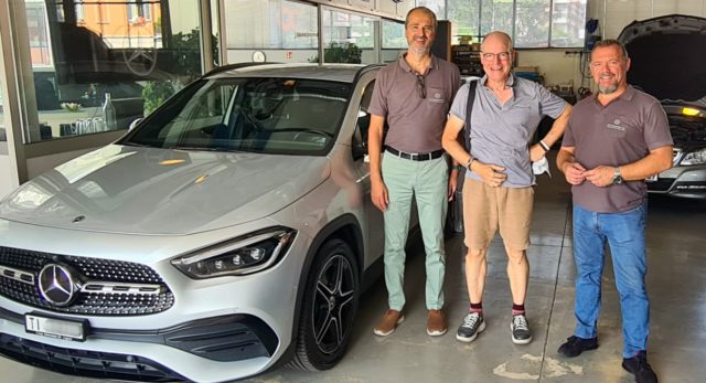 Consegna Mercedes-Benz GLA 200 AMG Line 7G-DCT